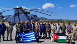 Ürdün, Yunanistan'a yangın söndürme helikopteri gönderdi
