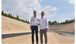 Ekrem İmamoğlu'na Atina Belediye Başkanı Kostas Bakoyannis'tan destek geldi: Türkiye'de demokrasi için kara bir gün