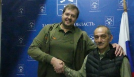 Türk heyetini temsilen AYYB Başkanı Dr. Cengiz savaşın sıfır noktasında